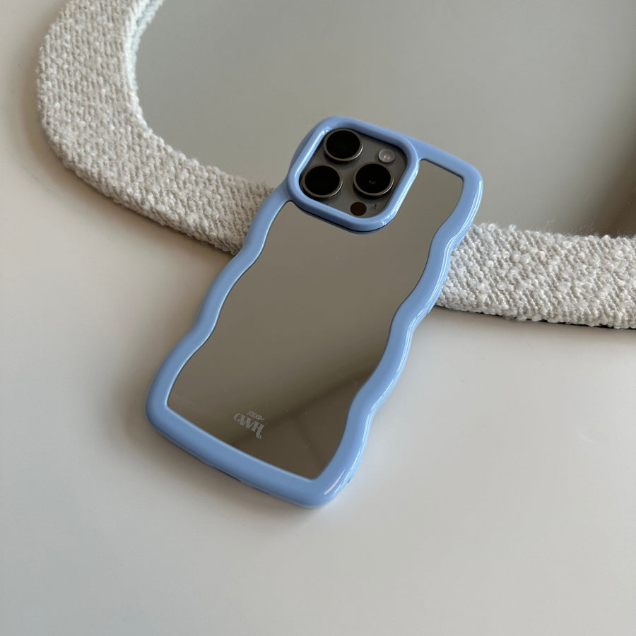 Wavy mirror case Blue - iPhone 12 Pro Max