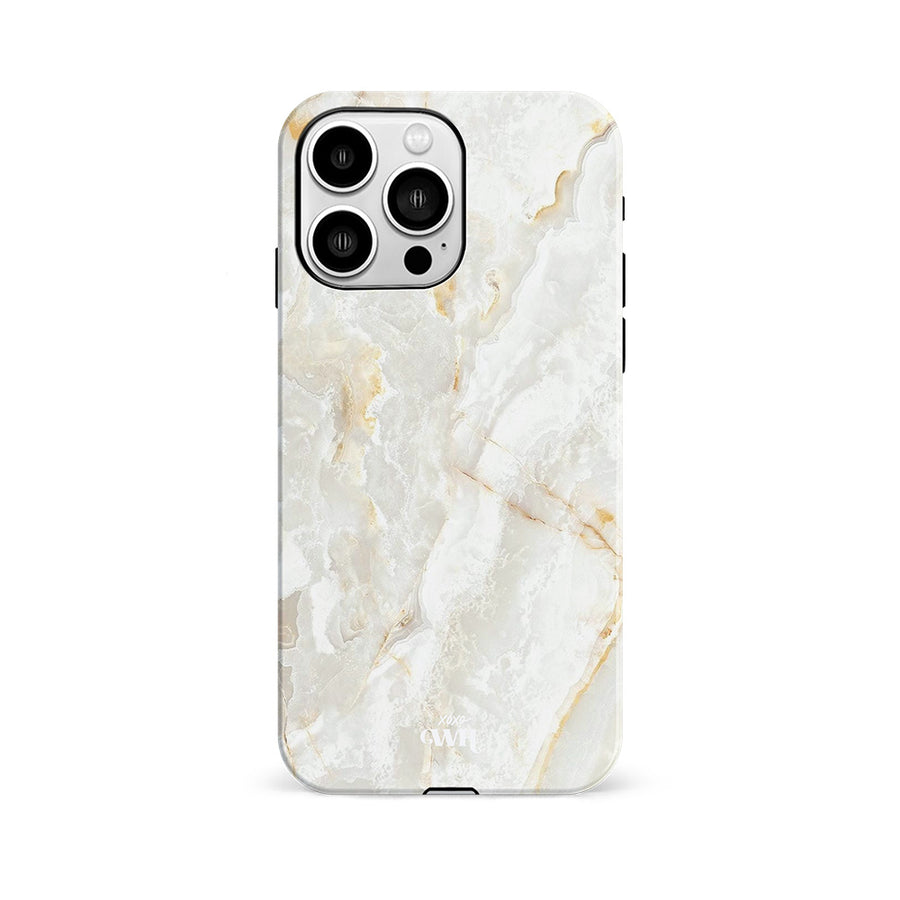 Marble Off Whites - iPhone 14 Pro Max