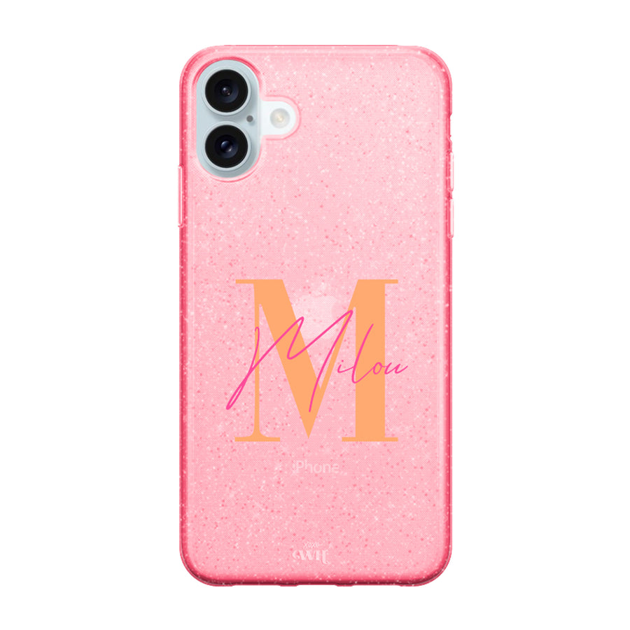 xoxo Wildhearts - Sparkle Away Pink Personalized - iPhone 16