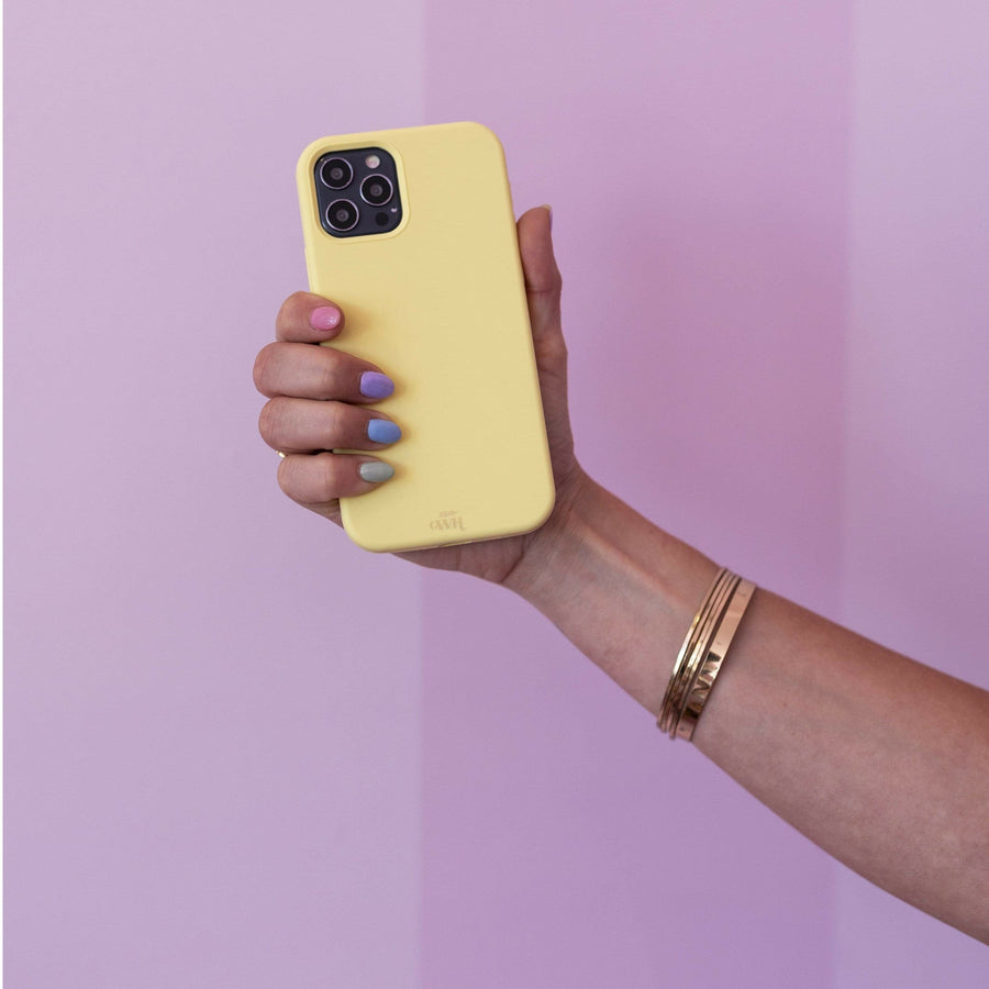 Samsung A52 – Colour Case Yellow - Wildhearts Case